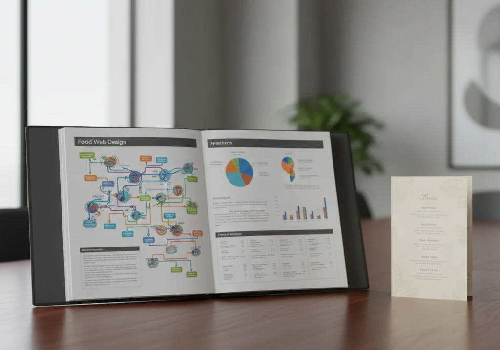 Food Web Design Is More Important Than Your Menu